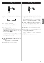 Preview for 19 page of Teac LP-R400 Owner'S Manual