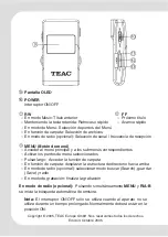 Preview for 10 page of Teac MP-300 Basic Operation