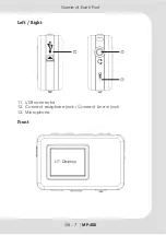 Предварительный просмотр 7 страницы Teac MP-400 User Manual