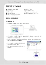 Предварительный просмотр 8 страницы Teac MP-400 User Manual