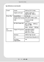 Предварительный просмотр 76 страницы Teac MP-400 User Manual