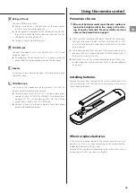 Preview for 13 page of Teac NT-503 Owner'S Manual