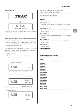 Preview for 71 page of Teac NT-505 User Manual