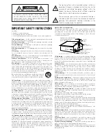 Предварительный просмотр 2 страницы Teac PD-D2610 Owner'S Manual