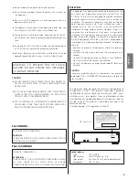 Preview for 3 page of Teac PD-D2610 Owner'S Manual