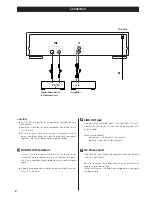 Предварительный просмотр 8 страницы Teac PD-D2610 Owner'S Manual