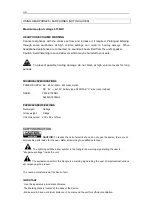 Preview for 6 page of Teac PR270 User Manual