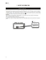 Предварительный просмотр 2 страницы Teac R-1 Service Manual