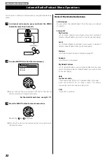 Preview for 22 page of Teac R-4iNT Owner'S Manual