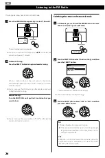 Preview for 24 page of Teac R-4iNT Owner'S Manual