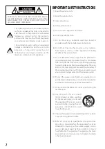 Preview for 2 page of Teac SR-100i Owner'S Manual