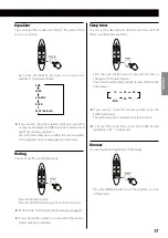 Предварительный просмотр 17 страницы Teac SR-100i Owner'S Manual