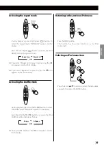 Предварительный просмотр 19 страницы Teac SR-100i Owner'S Manual