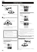 Предварительный просмотр 20 страницы Teac SR-100i Owner'S Manual