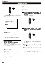 Предварительный просмотр 26 страницы Teac SR-100i Owner'S Manual