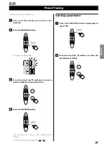 Предварительный просмотр 29 страницы Teac SR-100i Owner'S Manual