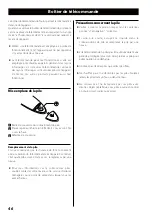 Предварительный просмотр 46 страницы Teac SR-100i Owner'S Manual