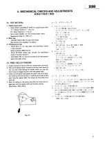 Предварительный просмотр 7 страницы Teac SYNCASET 238 Service Manual