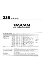 Предварительный просмотр 43 страницы Teac SYNCASET 238 Service Manual