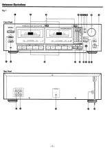 Предварительный просмотр 3 страницы Teac W-550R Owner'S Manual