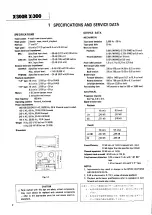 Предварительный просмотр 2 страницы Teac X-300R Service Manual