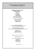 Preview for 3 page of Teagle Telehawk Instruction Book / Parts List