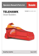 Preview for 1 page of Teagle Telehawk Operator'S Manual & Parts List