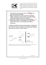 Предварительный просмотр 33 страницы Team Kalorik BL 3009 Operating Instructions Manual