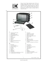 Предварительный просмотр 2 страницы Team Kalorik TKG OT 1013 BCRL Manual