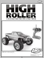 Team Losi 1/10 HIGHroller Manual preview