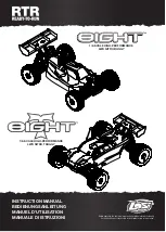 Team Losi 8ight RTR Instruction Manual preview