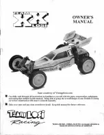 Team Losi Double-X Owner'S Manual preview