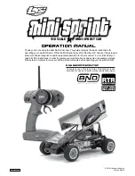 Team Losi Mini Sprint Operation Manual preview