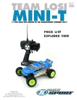 Team Losi MINI-T Price List Exploded View preview