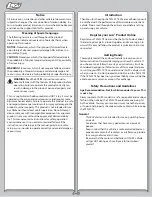 Preview for 2 page of Team Losi TEN-SCTE User Manual