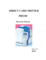 Предварительный просмотр 1 страницы Team Nisca Nisca PR5300 Operation Manual