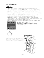 Предварительный просмотр 37 страницы Team Nisca Nisca PR5300 Operation Manual