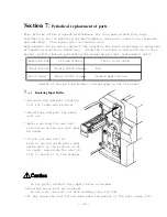 Предварительный просмотр 44 страницы Team Nisca Nisca PR5300 Operation Manual