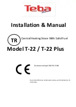 Teba T-22 Installation Manual preview
