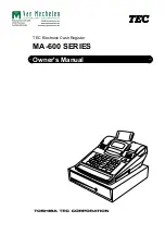 TEC MA-600 Series Owner'S Manual preview