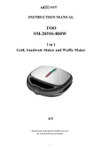 .Too SM-203SS-800W Instruction Manual preview