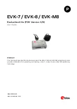 u-blox EVK-8 User Manual preview