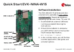 u-blox EVK-NINA-W151 Quick Start preview