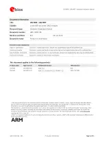 Preview for 2 page of u-blox LEA-M8S Hardware Integration Manual