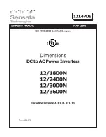 µ-Dimension 12/1800N Owner'S Manual preview