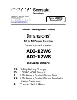 µ-Dimension ADI-12W6 Owner'S Manual preview