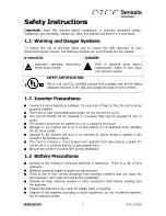 Предварительный просмотр 3 страницы µ-Dimension ADI-12W6 Owner'S Manual