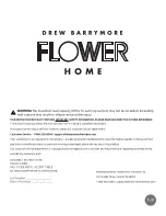 µ-Dimension DREW BARRYMORE FLOWER HOME 8685 Assembly Instruction Manual preview
