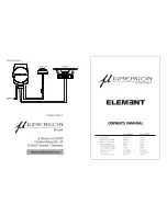 Предварительный просмотр 1 страницы µ-Dimension Element Owner'S Manual