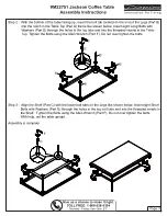 Предварительный просмотр 3 страницы µ-Dimension Jackson M22751 Assembly Instructions